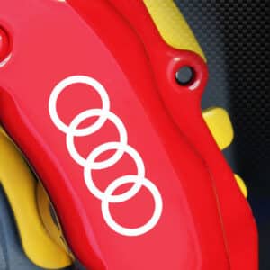 Bügel-Sticker – Audi Rings